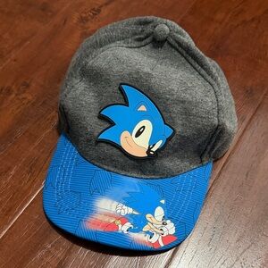 Sonic the Hedgehog Gray and Blue Kids Cap